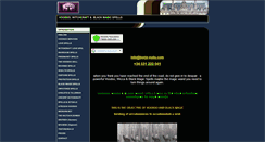 Desktop Screenshot of borja-vudu.com
