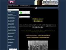 Tablet Screenshot of borja-vudu.com